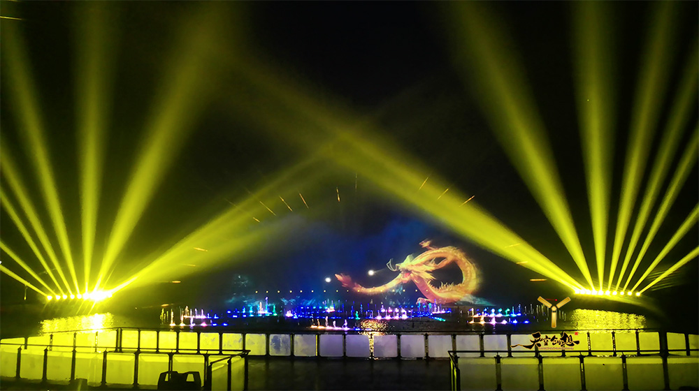 達州蓮花湖《圣蓮華彩》水舞光影秀(圖29)
