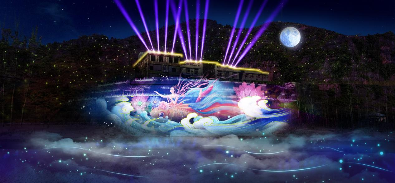 三門(mén)峽雙龍灣景區(qū)《夢(mèng)回洛河》(圖3)