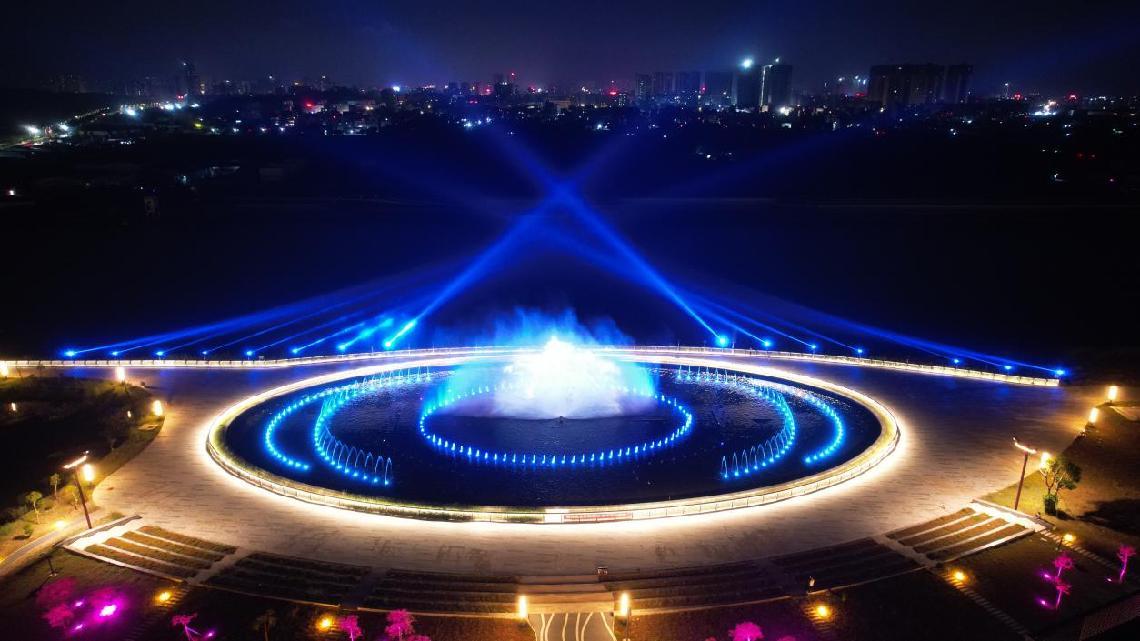 海豐《黃江豐秀》水舞光影秀(圖3) 海豐《黃江豐秀》水舞光影秀(圖3)